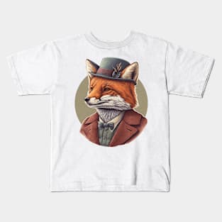 Dapper Fox Kids T-Shirt